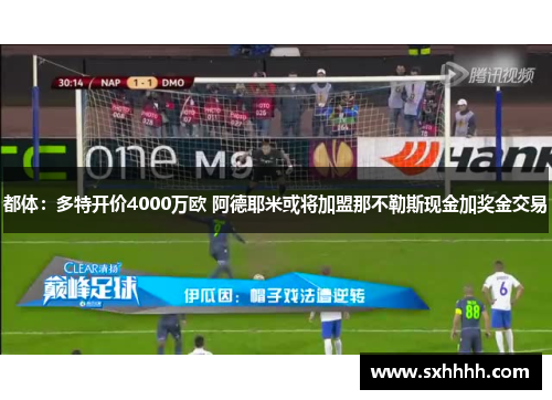 都体：多特开价4000万欧 阿德耶米或将加盟那不勒斯现金加奖金交易